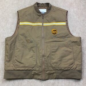 Twinhill UPS "Costume" Uniform Vest Jacket Mens XL Thinsulate USA Vintage